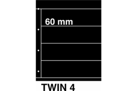 Hagelnieuw & Afgeprijsd! DAVO KOSMOS Insteekbladen Twin 4, met 4 stroken (PER 5 STUKS) (DAVO 529704)