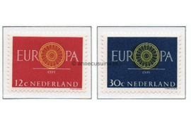 Nederland NVPH 745-746 Postfris Europa CEPT 1960