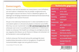 Nederland NVPH M245 (PZM245) Postfris Postzegelmapje Blok Zomerzegels 2001