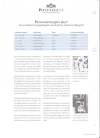 Nederland NVPH 454-459 Postfris GECERTIFICEERD FOTOLEVERING Prinsessenzegels 1946