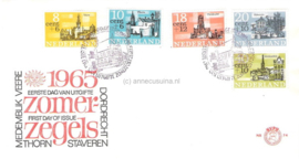 Nederland NVPH E74 Onbeschreven 1e Dag-enveloppe Zomerzegels 1965