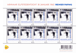 Nederland NVPH V3012 Postfris Velletje Reinier Paping; Vel 10 x 1 2013