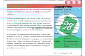 Nederland NVPH M200a+b (PZM200a+b) Postfris Postzegelmapje Decemberzegels 1998