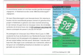 Nederland NVPH M200a+b (PZM200a+b) Postfris Postzegelmapje Decemberzegels 1998