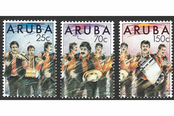 Aruba NVPH 67-69 Postfris Dande/Nieuwjaarzegels 1989