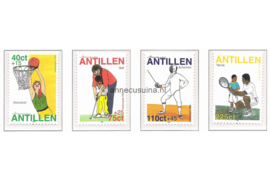 Nederlandse Antillen NVPH 1280-1283 Gestempeld Kinderzegels 1999