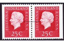 Nederland NVPH C56 Postfris links en rechts ongetand (25+25)
