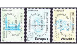 Nederland NVPH D61-D63 Postfris COUR INTERNATIONALE DE JUSTICE 2004