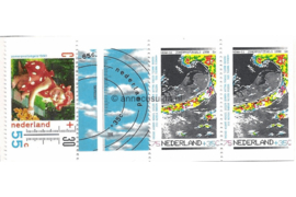 Nederland NVPH 1447a-1447d Postfris Twee of drie zijden ongetand, afkomstig uit boekje (PB40) Zomerzegels 1990