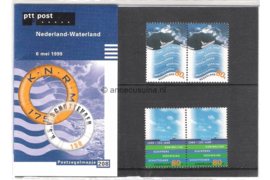 Nederland NVPH M208 (PZM208) Postfris Postzegelmapje Nederland Waterland 1999