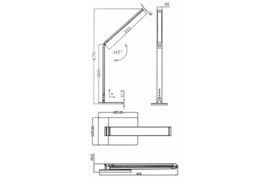 Lindner 7140 LED Bureaulamp Tafellamp (Lindner 7140)