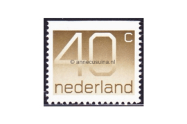 Nederland NVPH 1111G Postfris Bovenzijde ongetand (40 cent) Cijfer Crouwel 1976