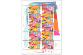 Nederland NVPH V1546-1547 Postfris Velletje Wenszegels 1993