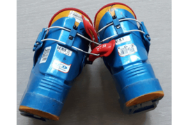 2e Hands / Nette staat! Kinderskischoenen Salomon Schoenmaat 26 / Skischoenmaat 16