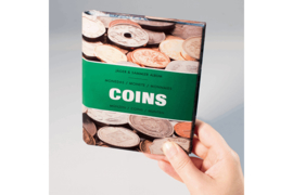 Hagelnieuw & Afgeprijsd! Leuchtturm (Lighthouse) Coins Zakalbum Munten met 8 bladen voor 6 munten tot 33 mm (Leuchtturm/Lighthouse 344961)