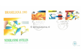 Nederlandse Antillen NVPH E247 Onbeschreven 1e Dag-enveloppe Brasiliana '93 1993
