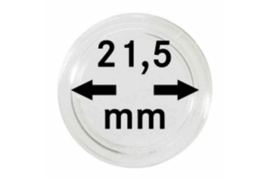 Hagelnieuw & Afgeprijsd! Lindner Muntcapsules 21,5 mm per 10 Stuks (Lindner 2250215P)