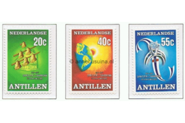 Nederlandse Antillen NVPH 548-550 Postfris 50 jaar Spritzer & Fuhrmann N.V. juweliers 1977