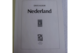 Schitterende staat! Gebruikt DAVO Luxe Postzegelalbum Nederland III 1970-1989 met Luxe Cassette! Originele druk!
