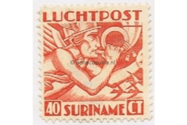 Suriname NVPH LP4 Ongebruikt (40 cent) Mercuriuskop 1930