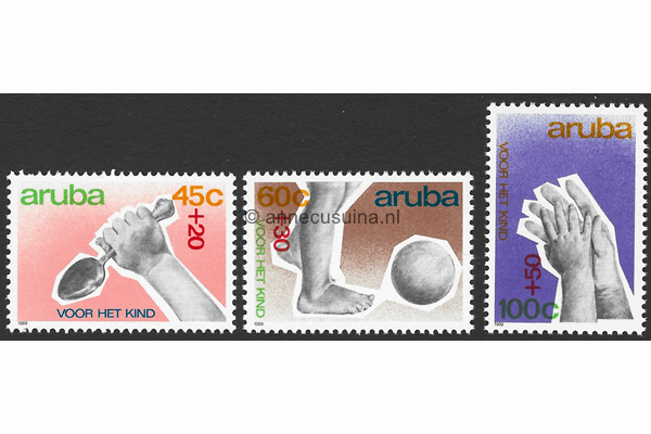 Aruba NVPH 64-66 Postfris Kinderzegels 1989