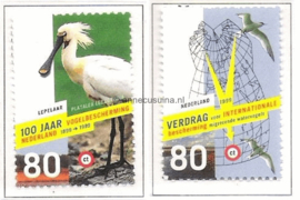 Nederland NVPH 1811-1812 Postfris Vogels 1999