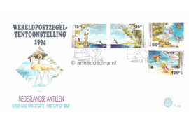 Nederlandse Antillen NVPH E257 Onbeschreven 1e Dag-enveloppe PHILAKOREA 1994