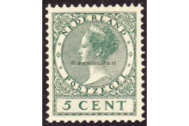 Nederland NVPH 149 Ongebruikt (5 cent) Koningin Wilhelmina Veth Zonder watermerk 1924-1926