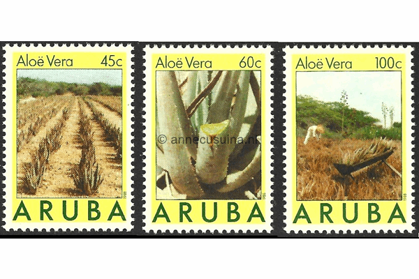 Aruba NVPH 37-39 Postfris Aloë Vera 1988