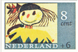 Nederland Onbeschreven Maximumkaart zonder postzegel met afbeelding zegel nummer NVPH 849