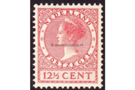 Nederland NVPH 154 Gestempeld (12 1/2 cent) Koningin Wilhelmina Veth Zonder watermerk 1924-1926