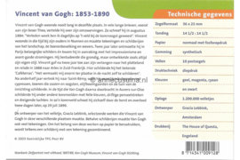 Nederland NVPH M272a+b (PZM272a+b) Postfris Postzegelmapje Vincent van Gogh (II) 2003