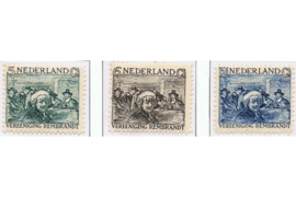 Nederland NVPH 229-231 Gestempeld Rembrandt-zegels