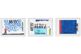 Nederland NVPH 1415-1417 Postfris Kinderzegels, kind en water 1988