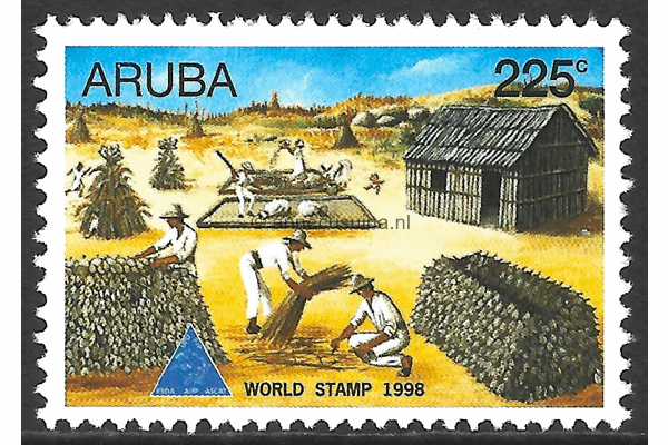 Aruba NVPH 217 Postfris Wereldzegel 1998