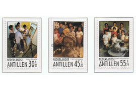 Nederlandse Antillen NVPH 840-842 Postfris Cultuur 1986