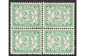 NVPH 73 Postfris (2 1/2 cent) (Blokje van vier) Cijfer 1913-1931