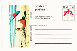 Zuid-Afrika Onbeschreven Poskaart / Postcard Sordwanabaai, Zoeloeland / Sordwana Bay, Zululand in plastic beschermhoesje