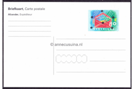 Nederland (afb. NVPH 1572) Briefkaart Postfris (80 cent) Tien voor uw brieven 1999