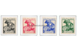 Suriname NVPH 146-149 Ongebruikt Steuncomite 1931