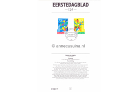 Nederland Importa EDB124 (NVPH 1563-1564) Eerstedagblad Europese Jeugd Olympische Dagen 1993