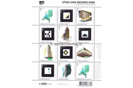 Nederland NVPH V2802-2812 Postfris Velletje Stad van Nederland; Vel 12 x 1 2011