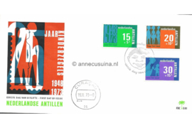 Nederlandse Antillen (Palmboom) NVPH E81 (E81P) Onbeschreven Kinderpostzegels 1973
