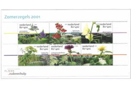 Nederland NVPH 1973 Postfris Blok Zomerzegels 2001