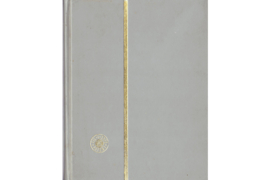 Gebruikt / Slechte Staat SAFE Fil-i-safe 28 Patent Insteekboek Grijs met goudlijn & goudopdruk Logo 16 Witte Bladzijden (8 bladen) / 6 Glasheldere Stroken / Pergamijn tussenbladen