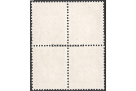 NVPH 157 Gestempeld FOTOLEVERING (1/2 cent) (Blokje van vier) Scheepje 1936