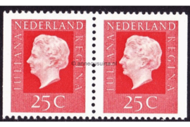 Nederland NVPH C87 Postfris links en rechts ongetand (25+25)