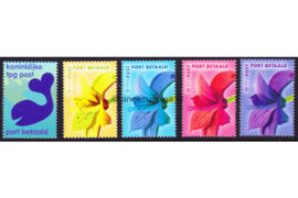 Nederland NVPH BZ10-BZ14 Postfris Lelies en walvis met TPG logo 2003