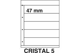 Hagelnieuw & Afgeprijsd! DAVO KOSMOS Insteekbladen Cristal 5, met 5 stroken (PER 5 STUKS) (DAVO 29765)