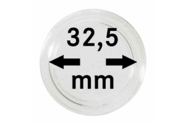 Hagelnieuw & Afgeprijsd! Lindner Muntcapsules 32,5 mm per 10 Stuks (Lindner 2250325P)